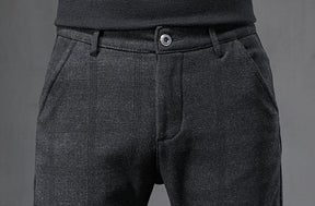 Calça de Alfaiataria Xadrez Masculina