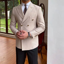 Blazer Transpassado Camel