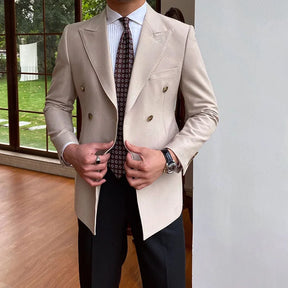 Blazer Transpassado Camel