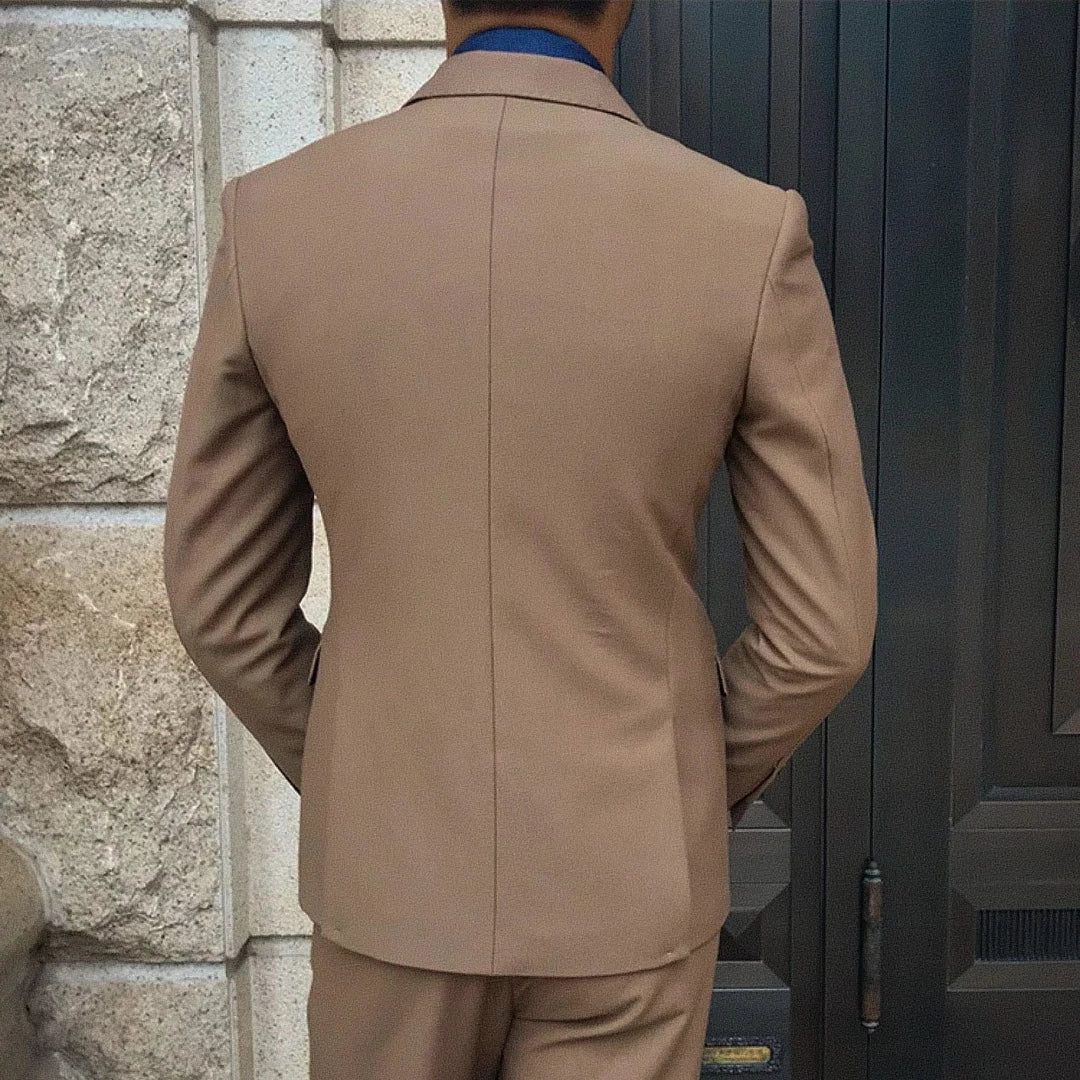 Blazer Transpassado Camel