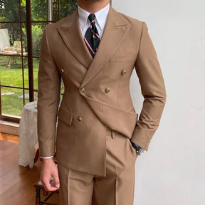 Blazer Transpassado Camel