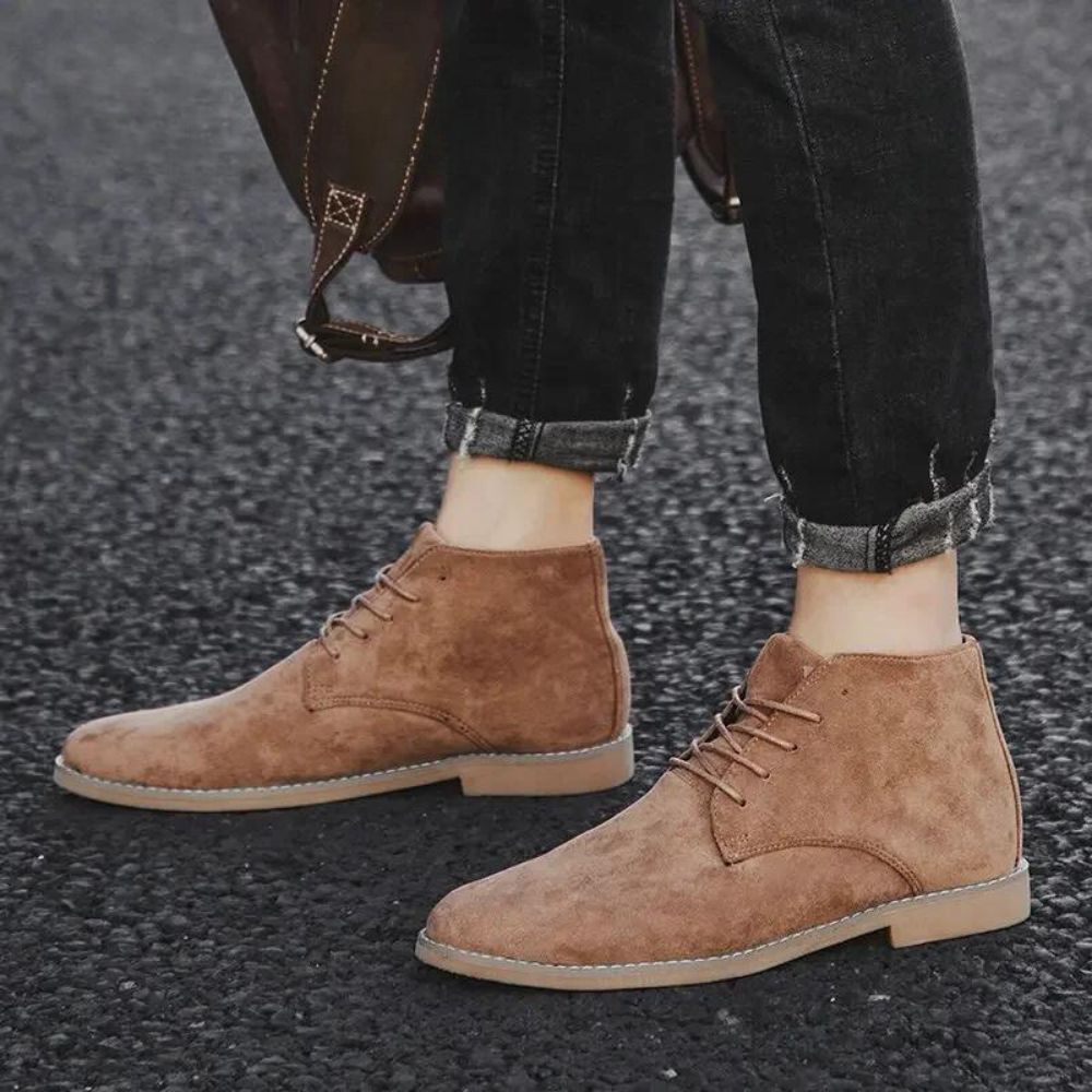 Bota de Camurça Masculina Britânica