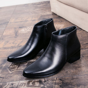 Bota de Couro Masculina Milão