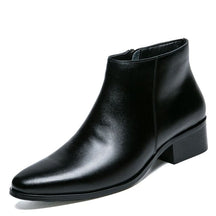 Bota de Couro Masculina Milão