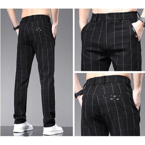 Calça Social Xadrez Masculina