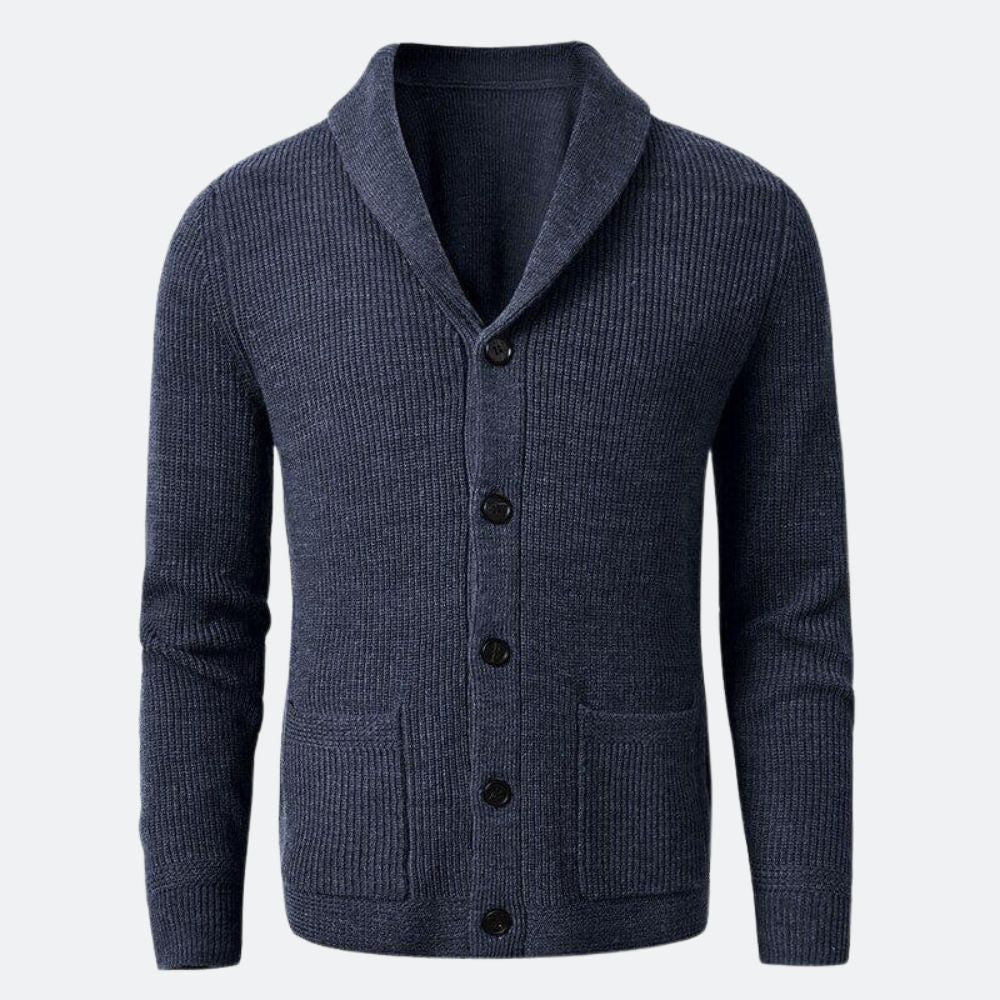 Cardigan Masculino Gola em V