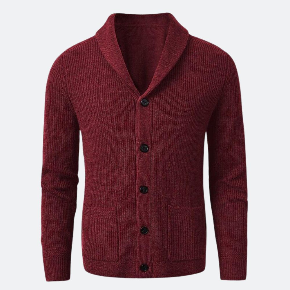 Cardigan Masculino Gola em V