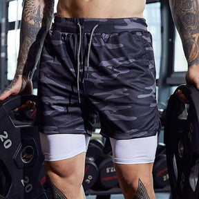 Shorts Dryfit Clean | 2 em 1 | Secagem Rápida