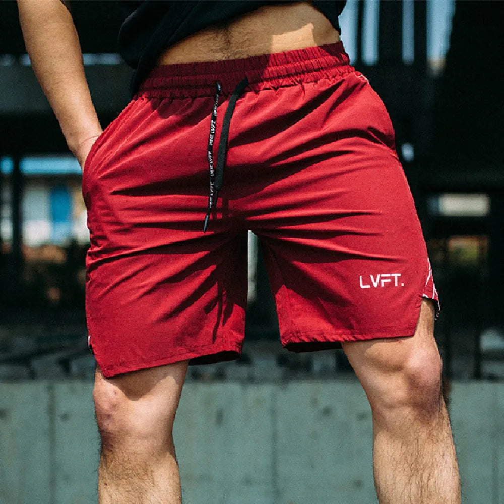 Shorts Masculino LVFT | Novo Tipo de Secagem Rápida | Confortáveis e Respirável | Treino, Corrida e Casual