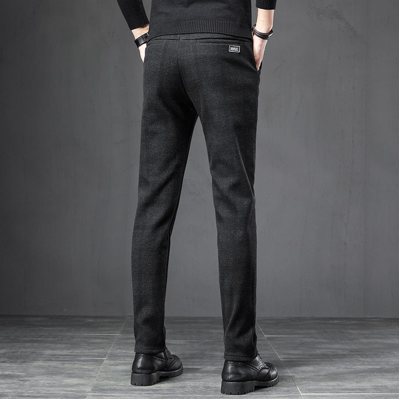 Calça de Alfaiataria Xadrez Masculina