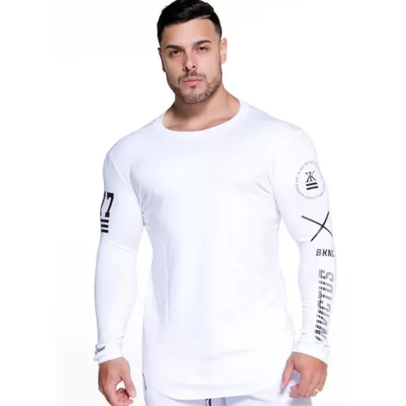 Camisa de Manga Longa Slim | Treino/Casual | Secagem Rápida