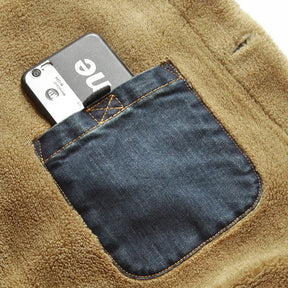 Jaqueta Jeans Masculina Acolchoada