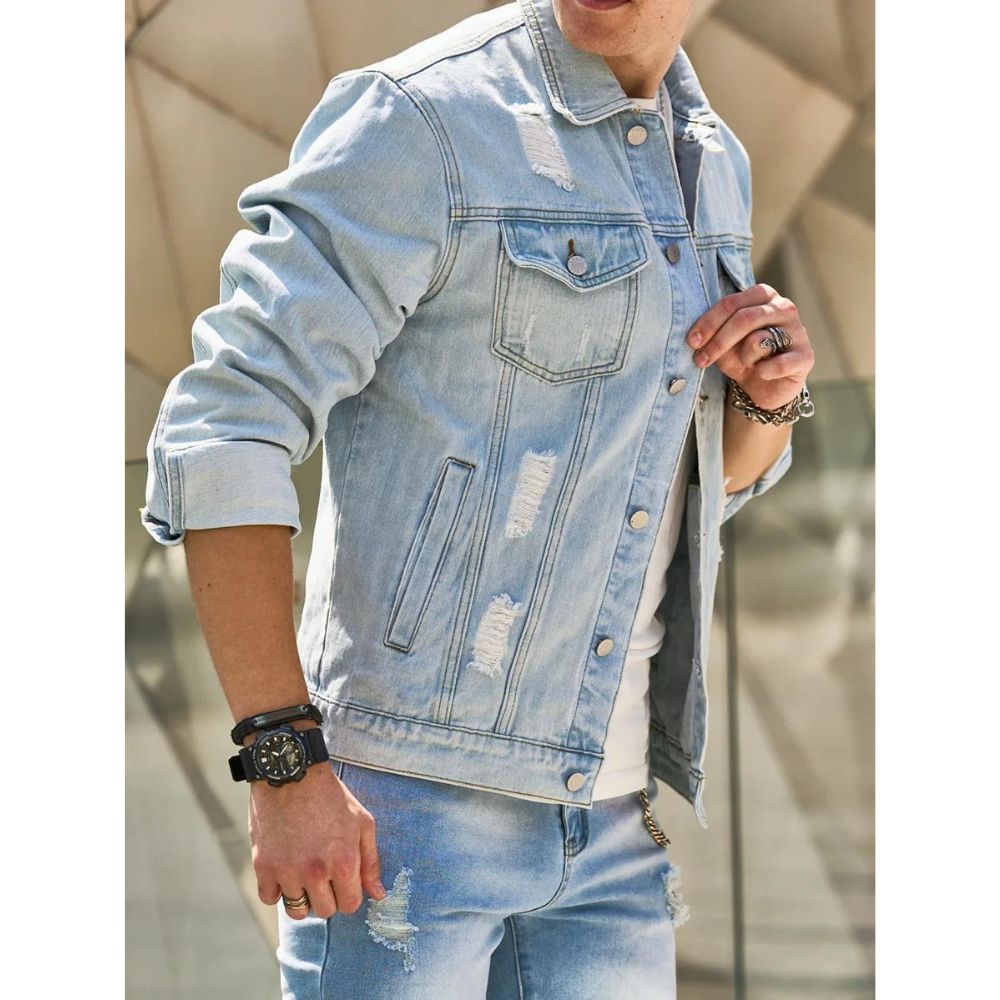 Jaqueta Jeans Masculina Hyper