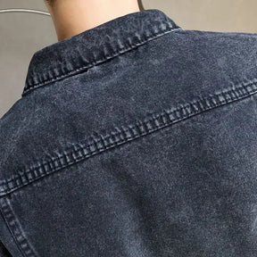 Jaqueta Jeans Masculina com Botões