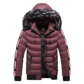 Jaqueta Puffer Masculina Capuz Forrado