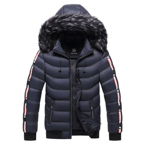 Jaqueta Puffer Masculina Capuz Forrado