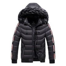 Jaqueta Puffer Masculina Capuz Forrado