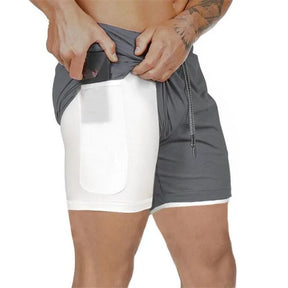 Shorts Dryfit Clean | 2 em 1 | Secagem Rápida