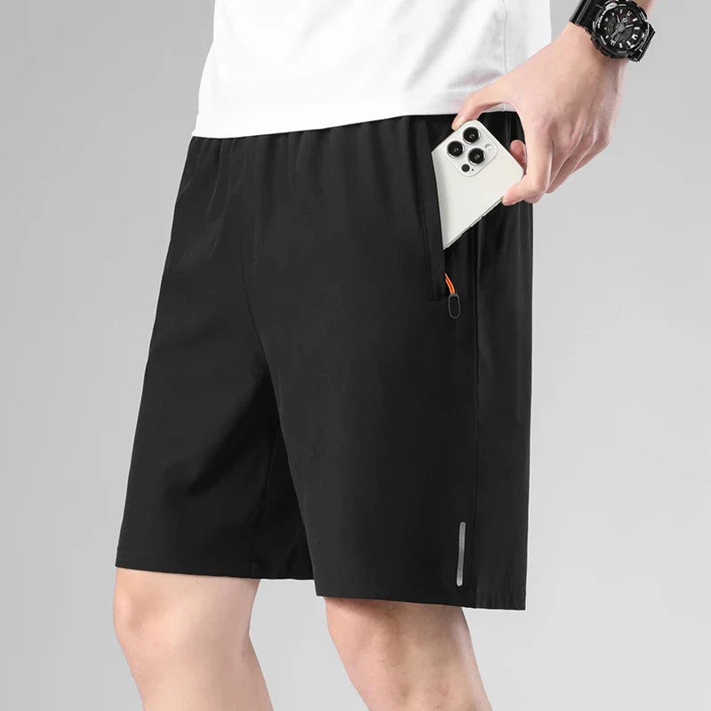 Shorts Dryfit I Respirável I Com Ziper no Bolso I Secagem Rápida