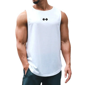 Camiseta Regata Halter l Respirável l Secagem rápida l Barra longa