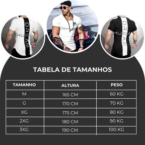 Camiseta Faixa nas Costas |  Musculação, Treino e Casual