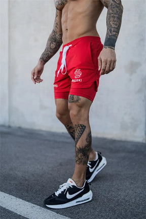 Compre 2 e Leve +1 Grátis - Shorts Dryfit Division | 2 em 1 | Secagem Rápida