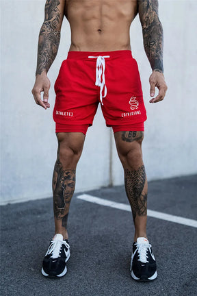 Compre 2 e Leve +1 Grátis - Shorts Dryfit Division | 2 em 1 | Secagem Rápida